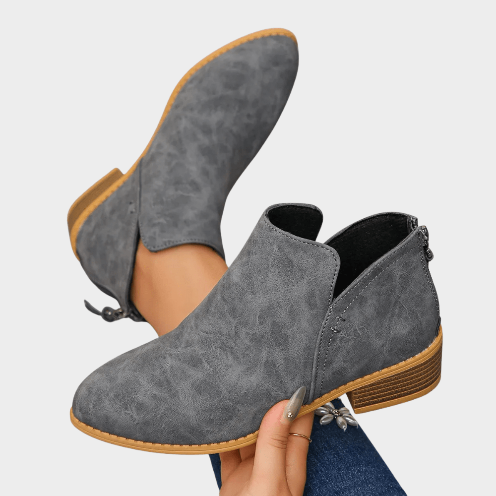 Ruby - Leather Ankle Boot