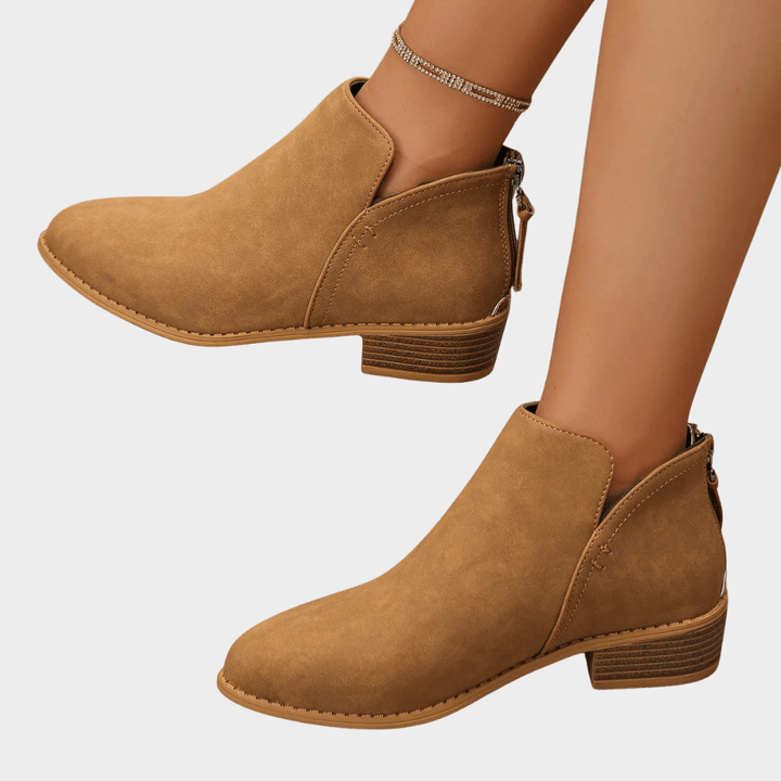 Ruby - Leather Ankle Boot