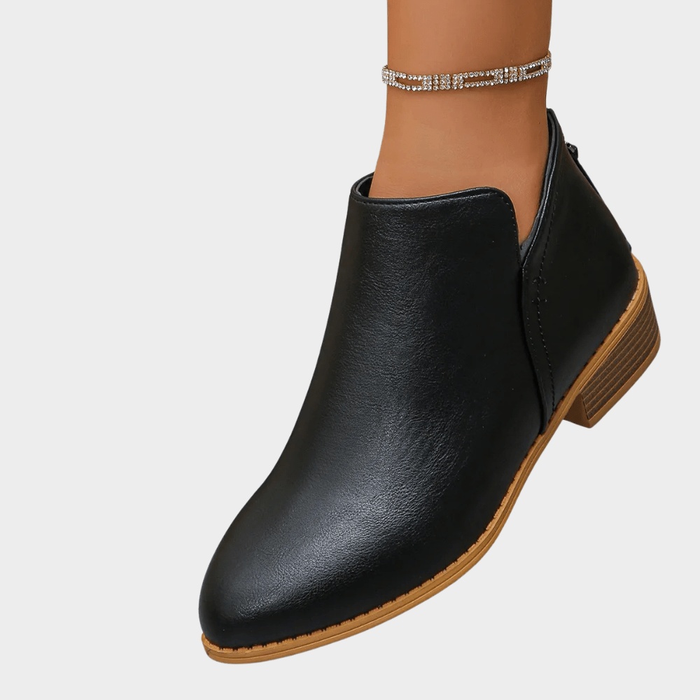 Ruby - Leather Ankle Boot