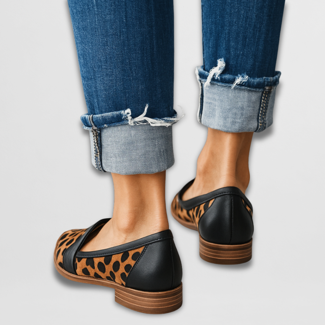 Olivia - Suede Moccasins.