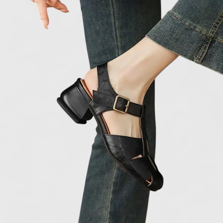 Diana - Elegant Leather Sandals