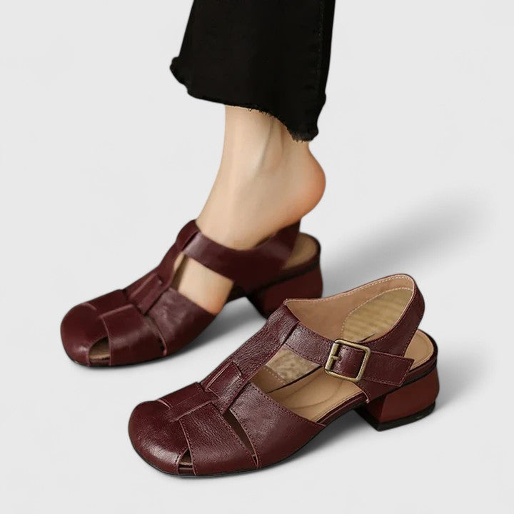 Diana - Elegant Leather Sandals