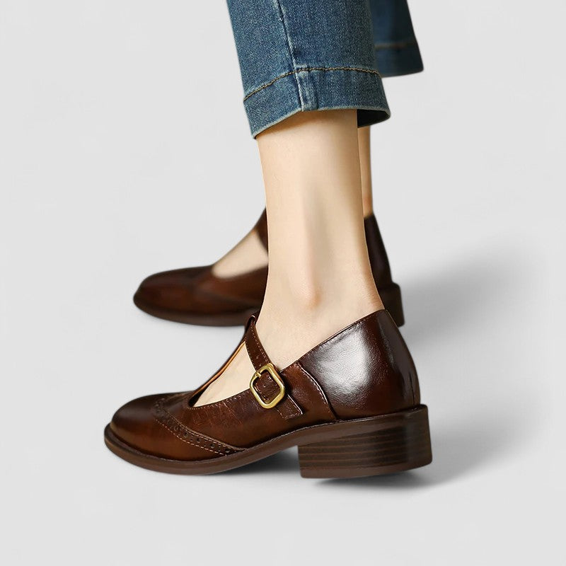 Olivia - Elegant Leather Shoe