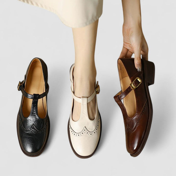 Olivia - Elegant Leather Shoe