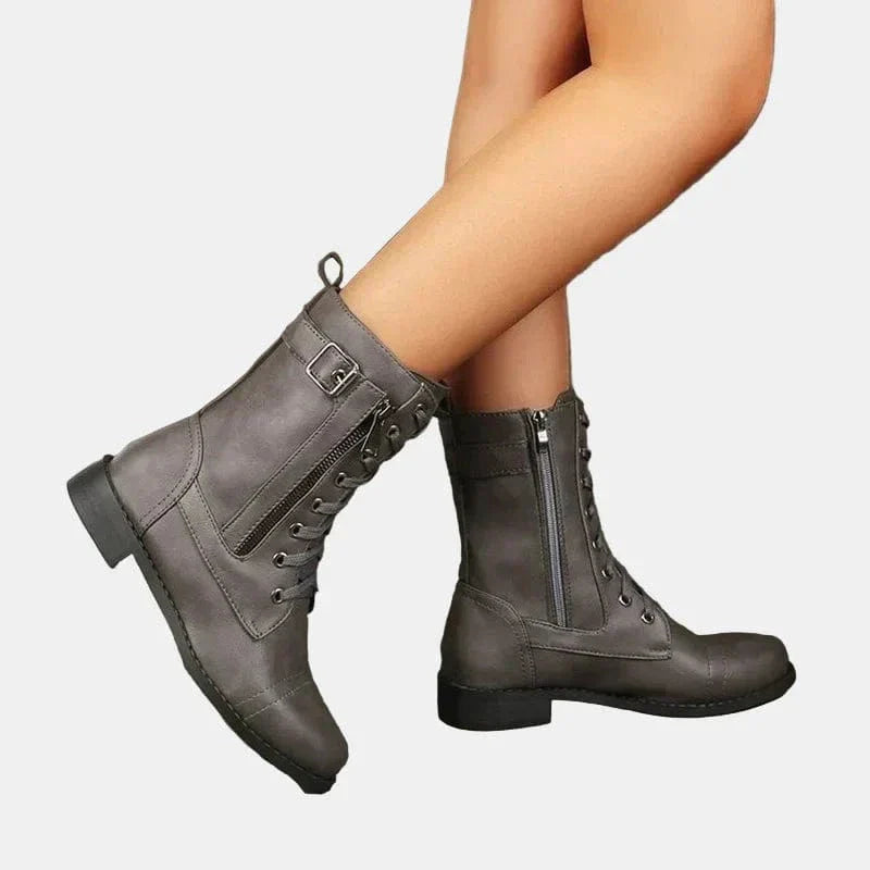 Luna - Street Style Combat Boots