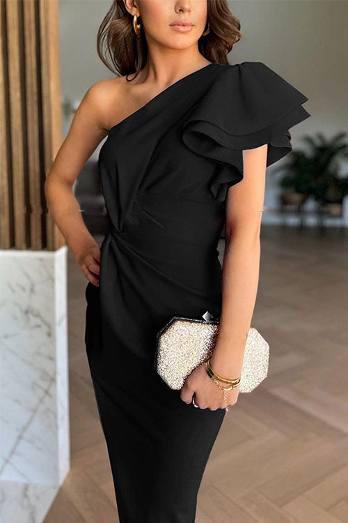 Clara - Schulterfreies Kleid