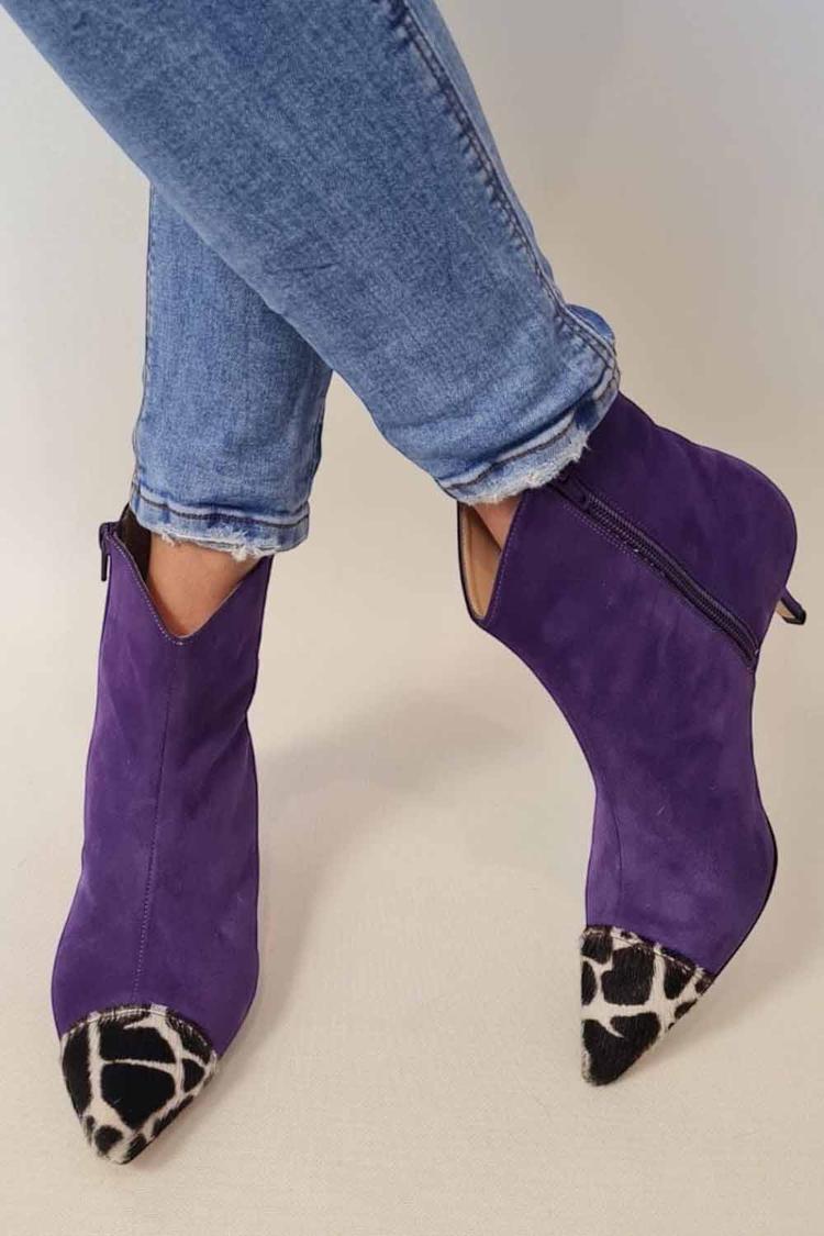 Léa - Elegant Pointed Ankle Boots