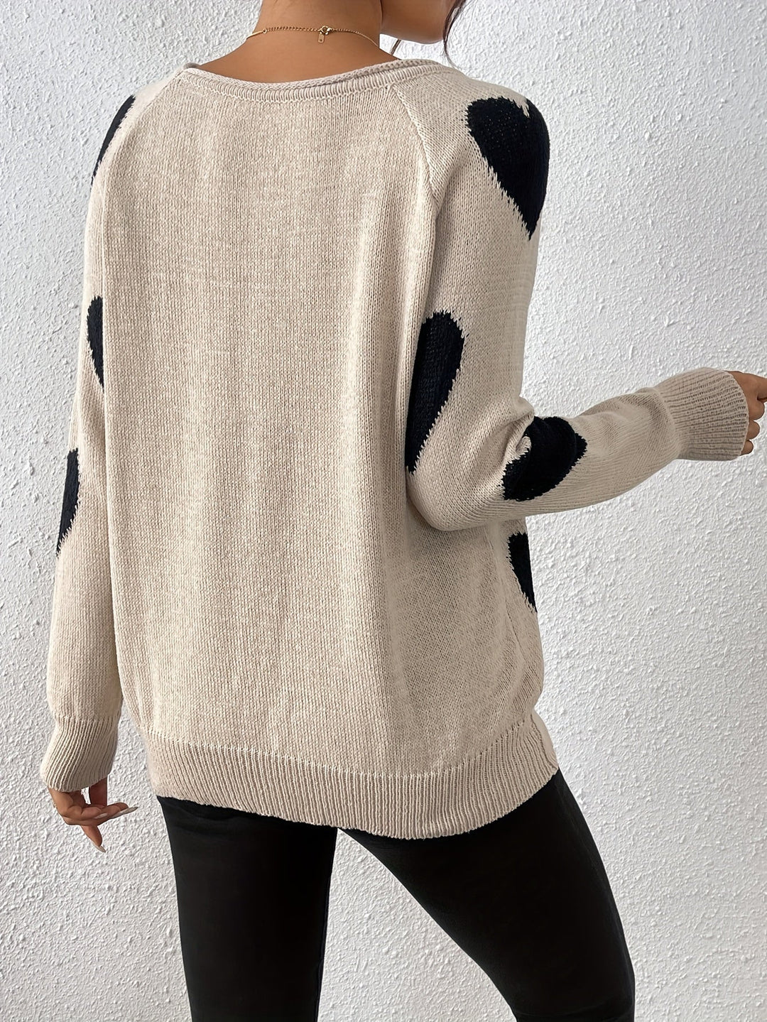 Leonie - Pullover mit Herzmotiv