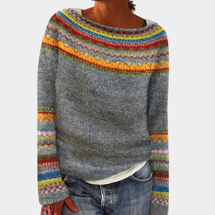 Nina - Vintage-Strickpullover