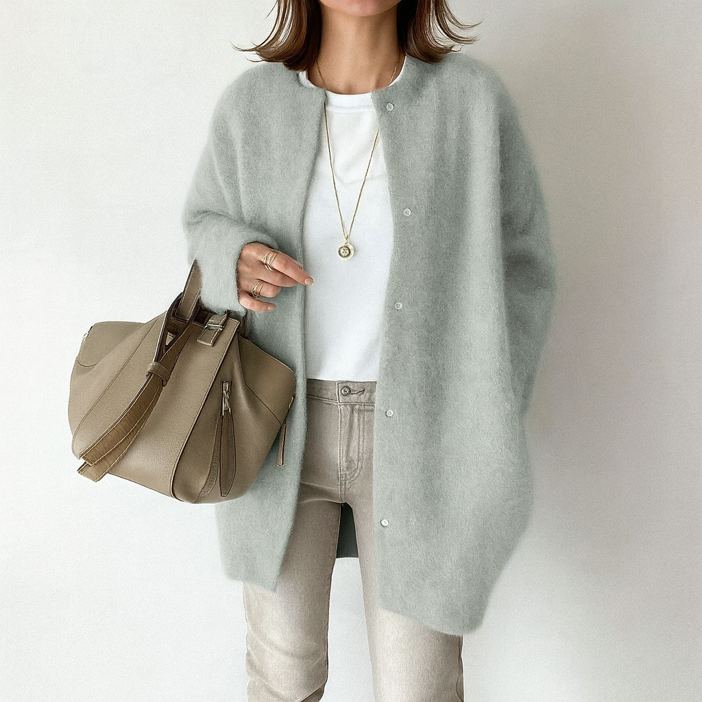 Naomi - Minimalistische Strickjacke