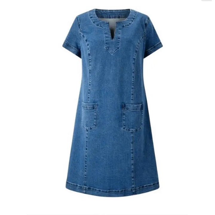 Sofia - Weiches Denim-Kleid