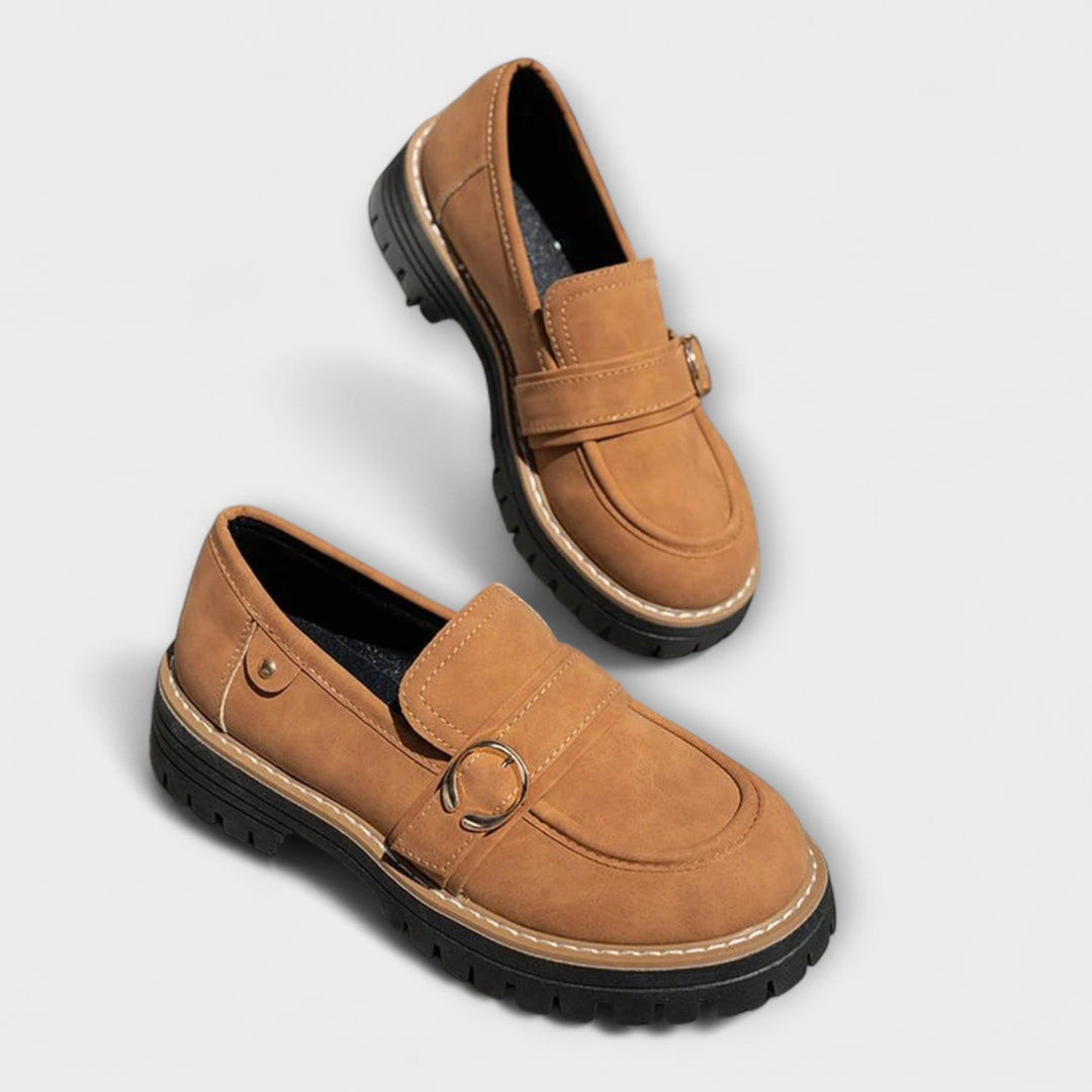 Félanora - Lässige Slipper mit abgerundeter Fußspitze