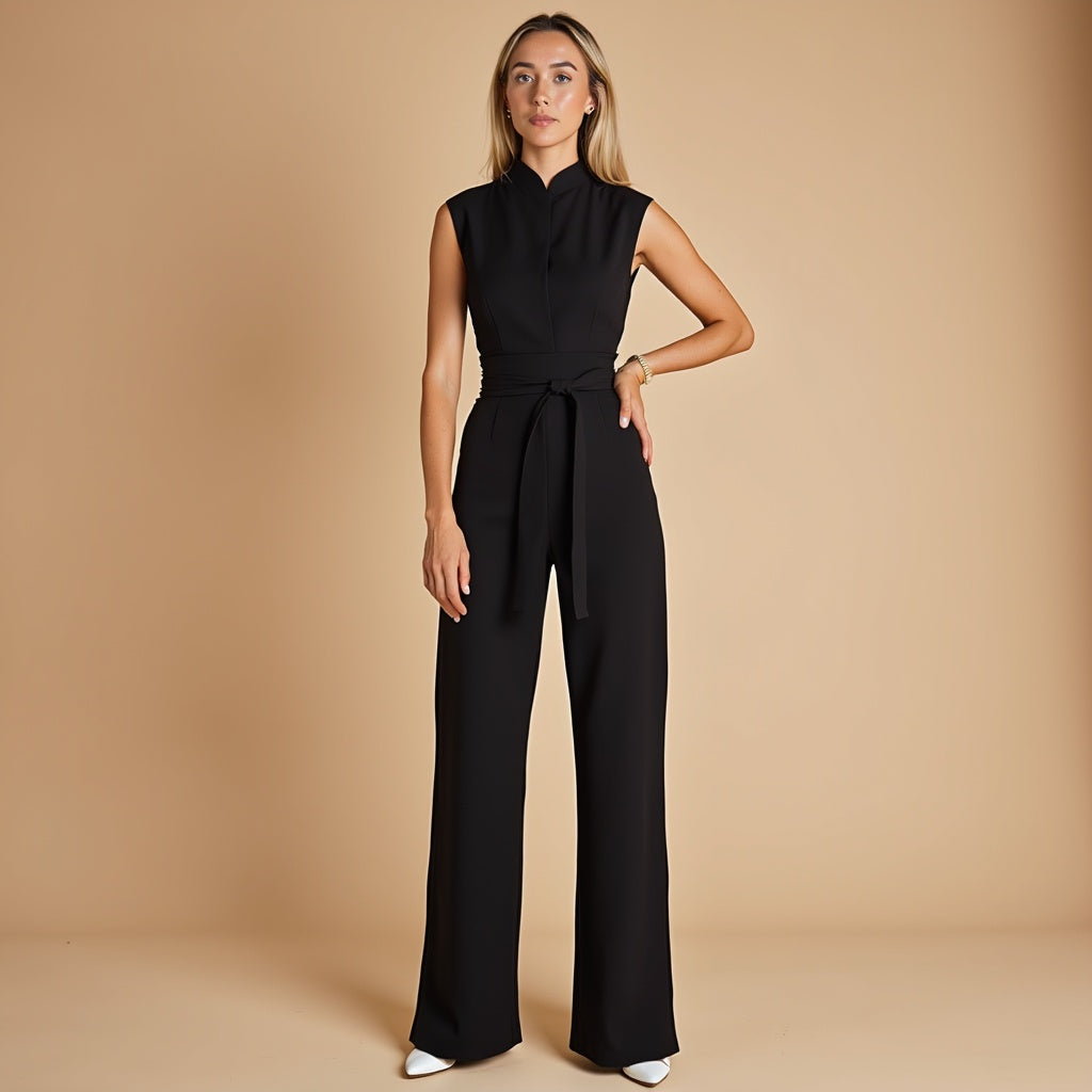 Kerstine - Maßgeschneiderter Jumpsuit mit weitem Bein