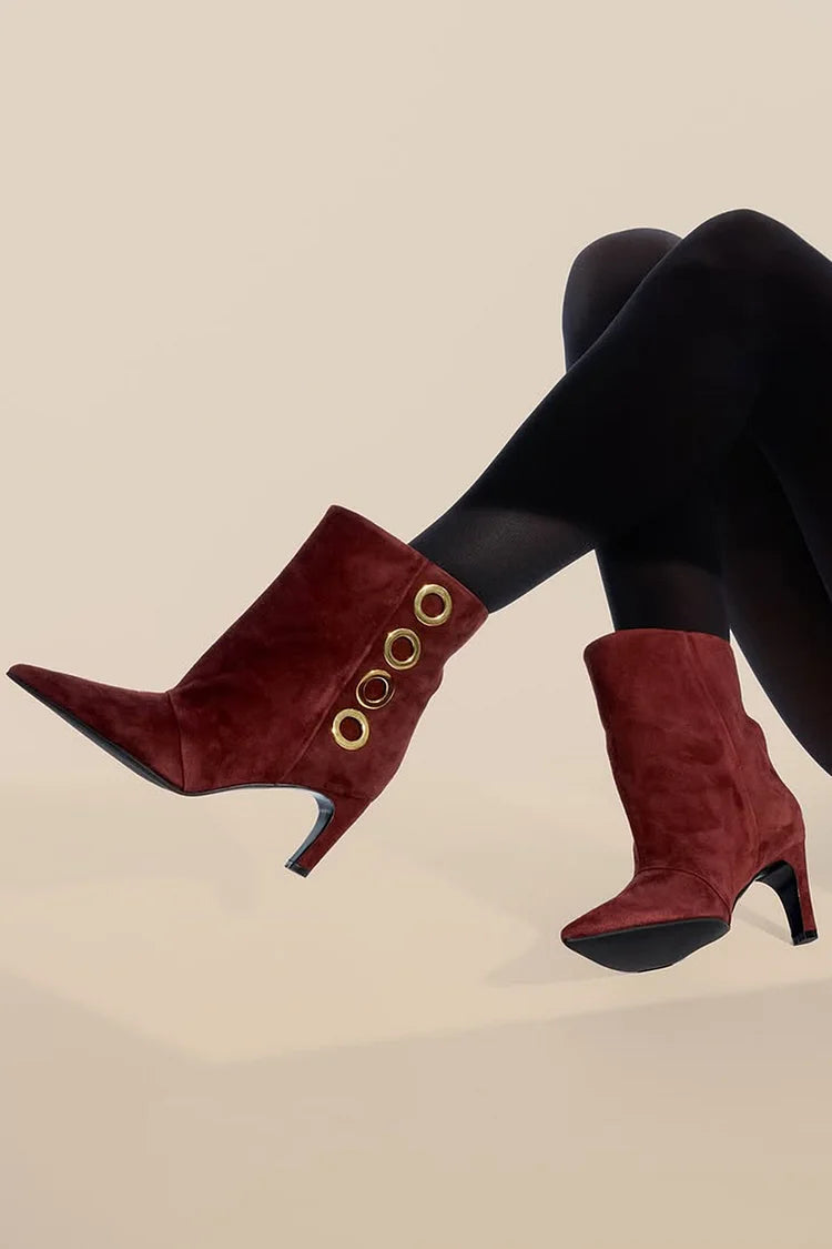 Pauline - Elegantes botas de punta