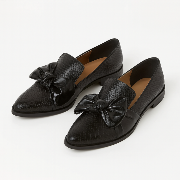 Claudia - Mocasín con detalle de lazo