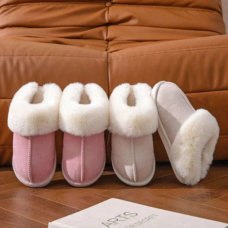 Brillia - Zapatillas cálidas y acogedoras