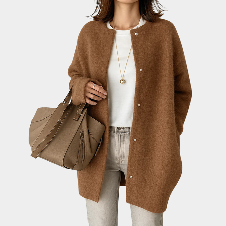 Naomi - Cardigan minimaliste