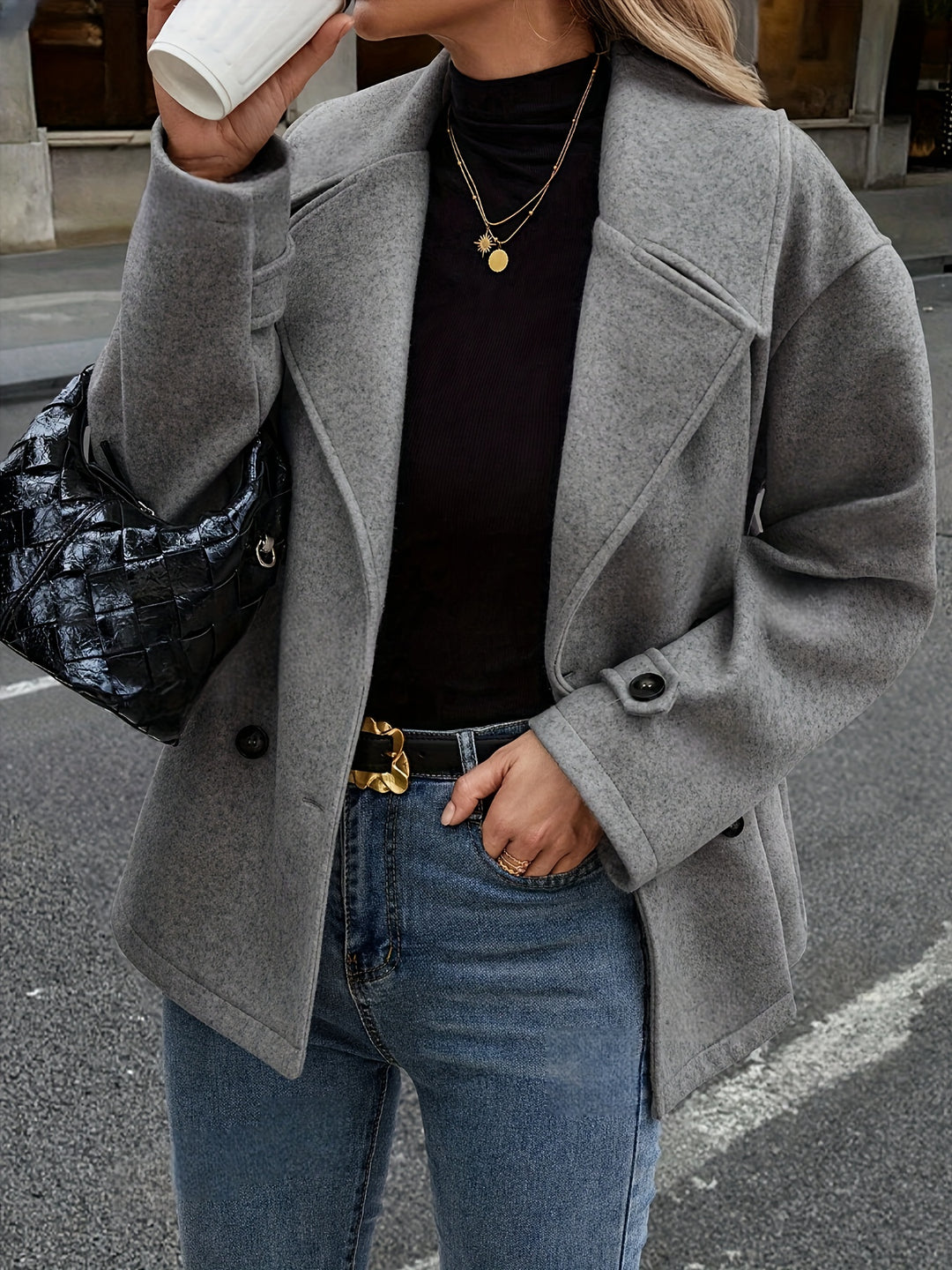 Linda - Manteau court élégant
