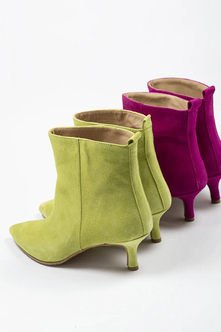 Sophie - Bottines élégantes en daim