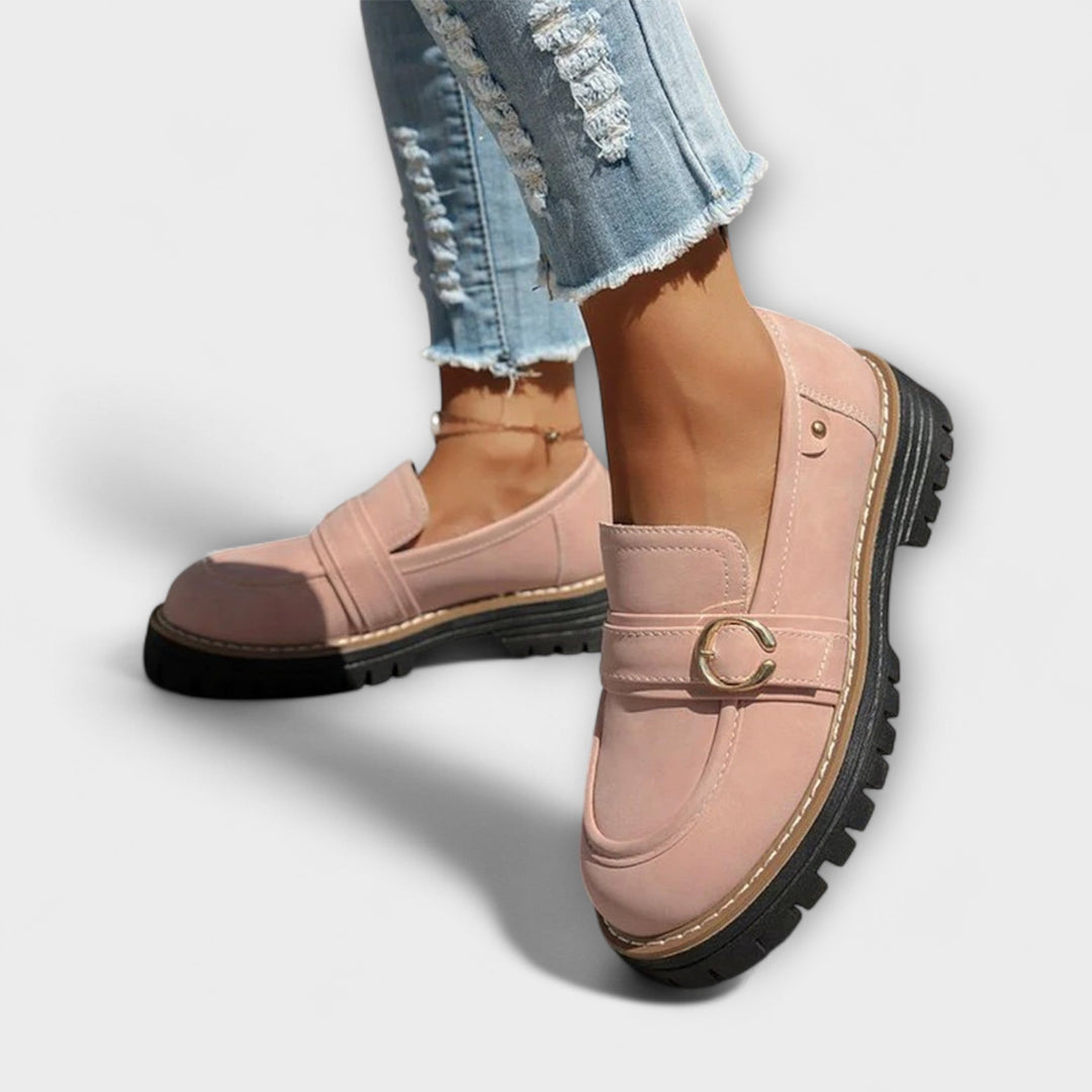 Félanora - Mocassini casual con punta arrotondata