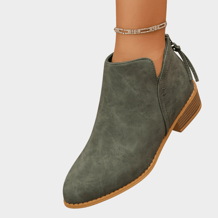 Ruby - Leather Ankle Boot
