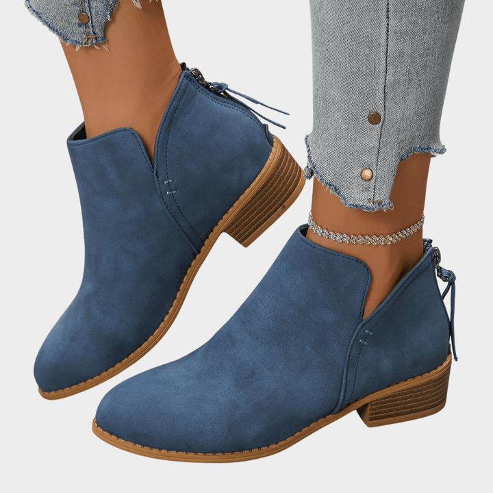 Ruby - Leather Ankle Boot