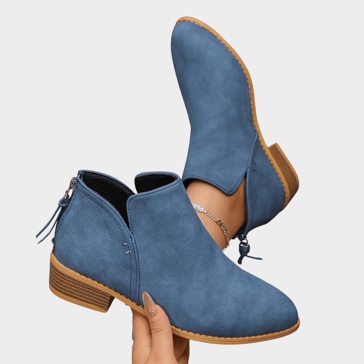 Ruby - Leather Ankle Boot