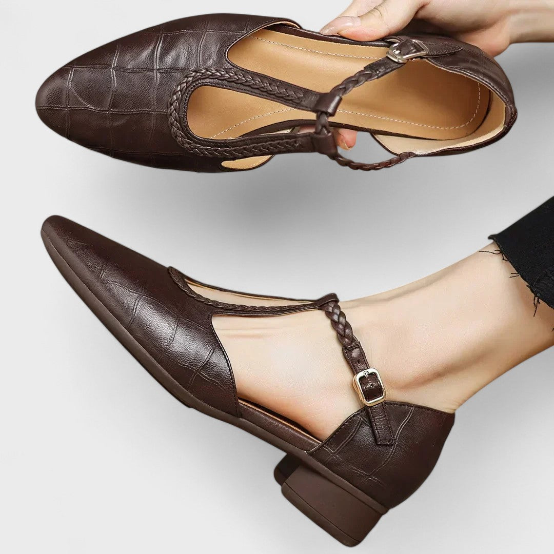 Elena - Sapatos ortopédicos em pele
