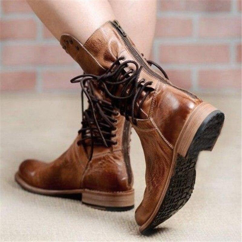 Loreva – Lace-Up Ankle Boots
