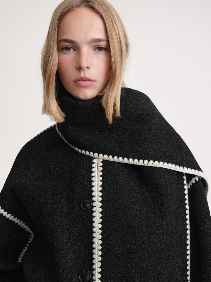 Evalina - Women's Scarf Jacket