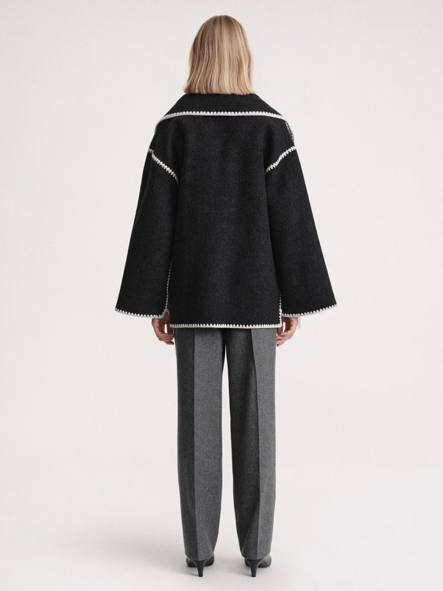 Evalina - Women's Scarf Jacket