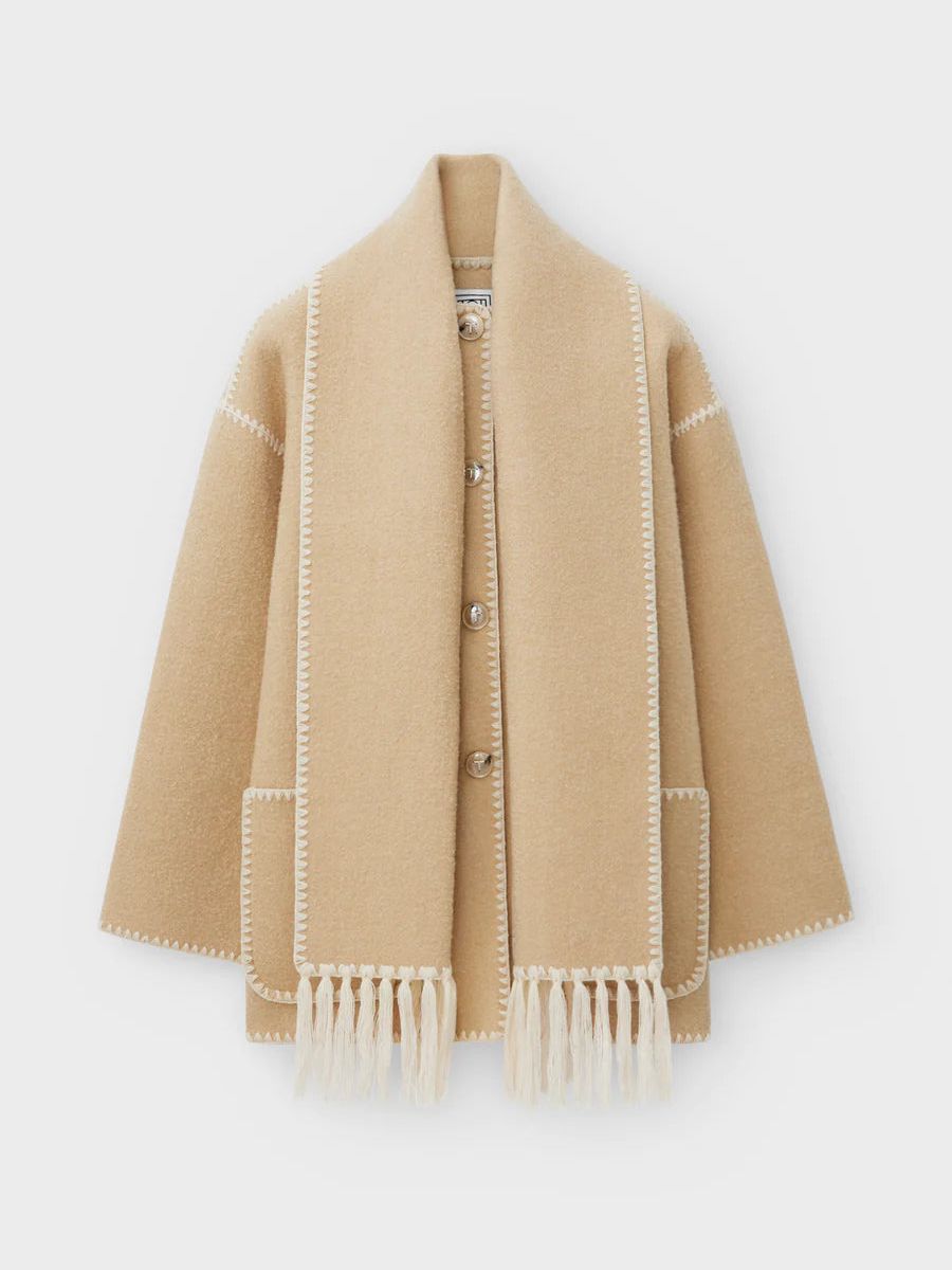 Evalina - Women's Scarf Jacket