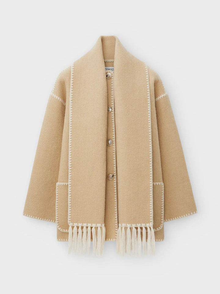 Evalina - Women's Scarf Jacket