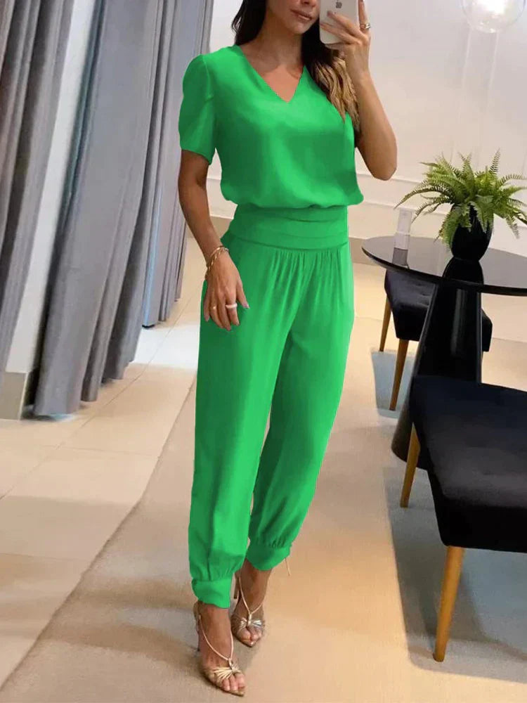 Jelly - Women’s Blouse & Pants Set
