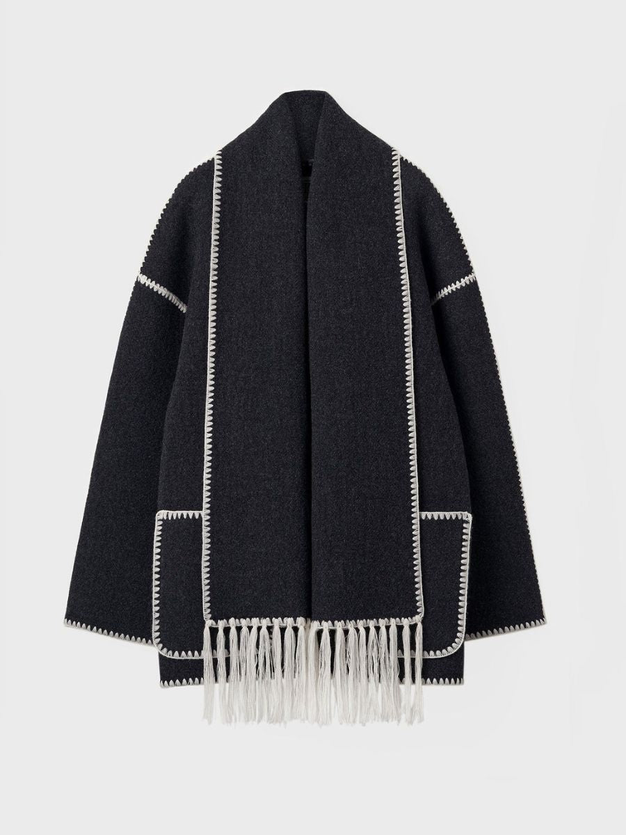 Evalina - Women's Scarf Jacket