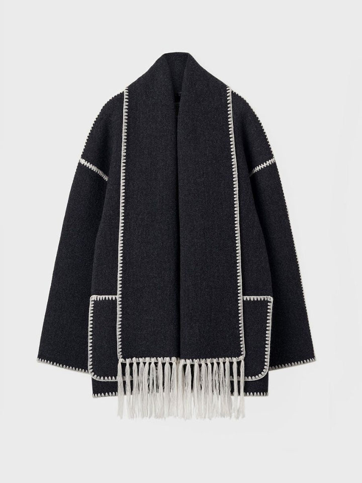 Evalina - Women's Scarf Jacket