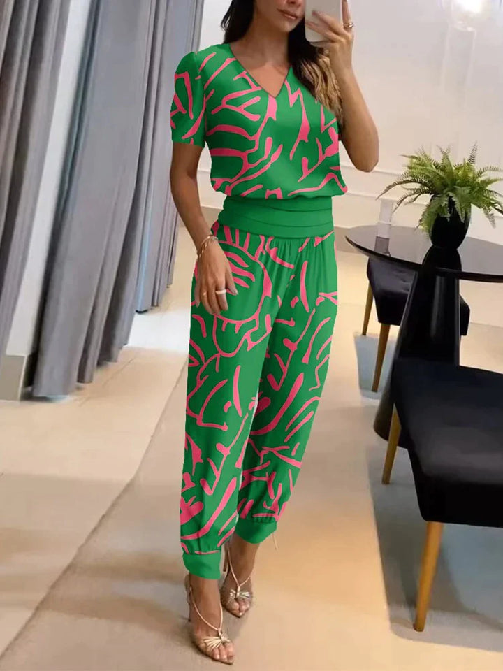 Jelly - Women’s Blouse & Pants Set