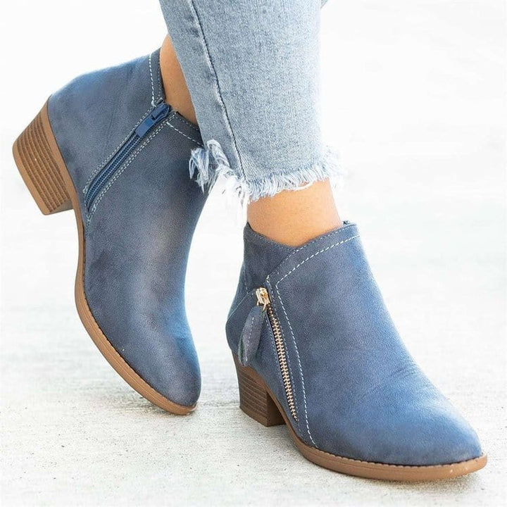 Alba - Orthopedic Zipper Boots