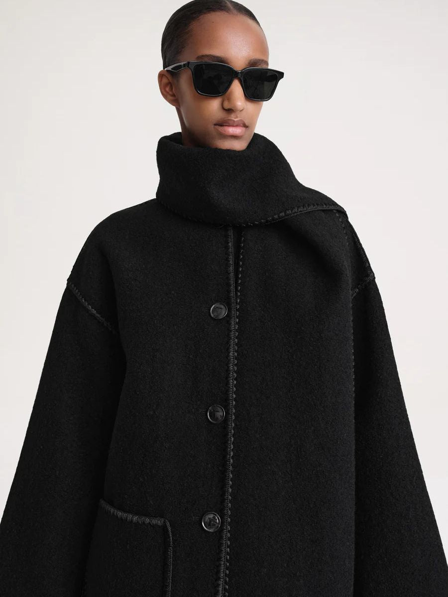 Evalina - Women's Scarf Jacket