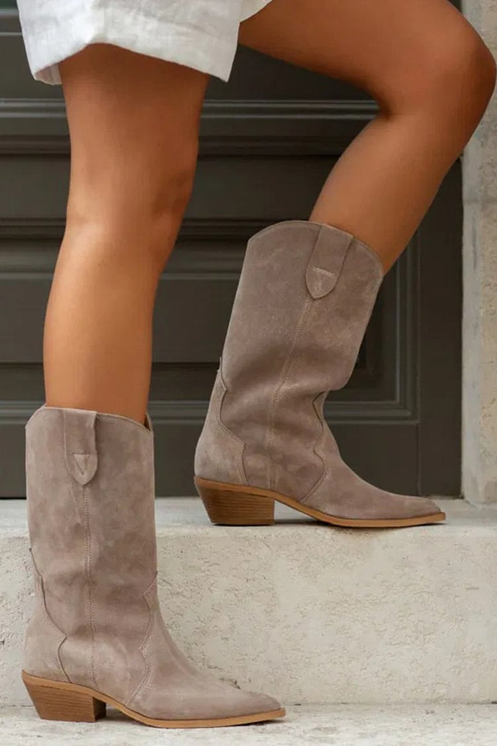Juliette - Chic Pointed Ankle Boots