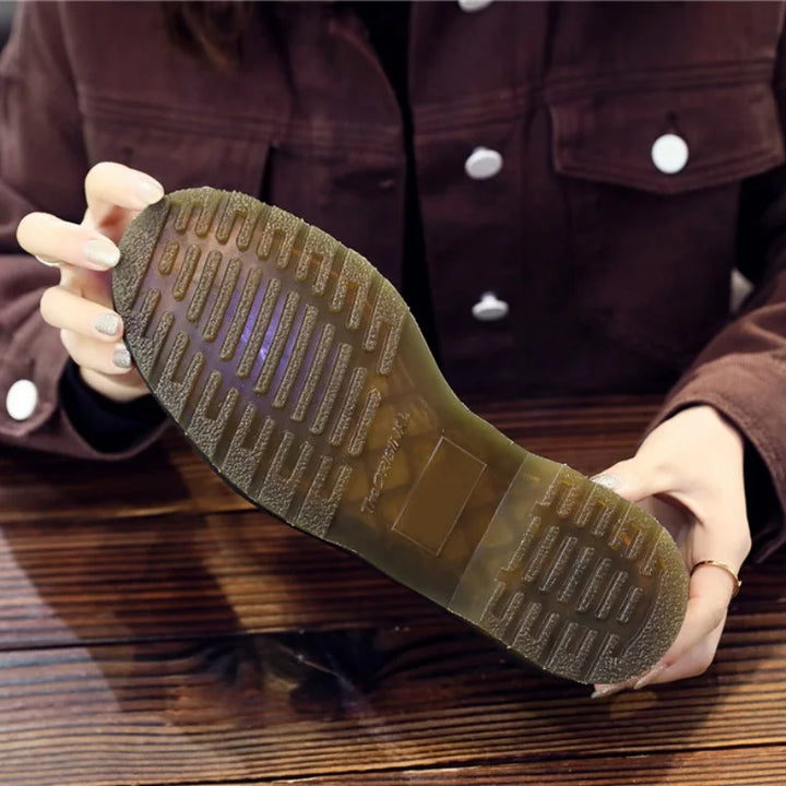 Mary - Retro Leather Shoe