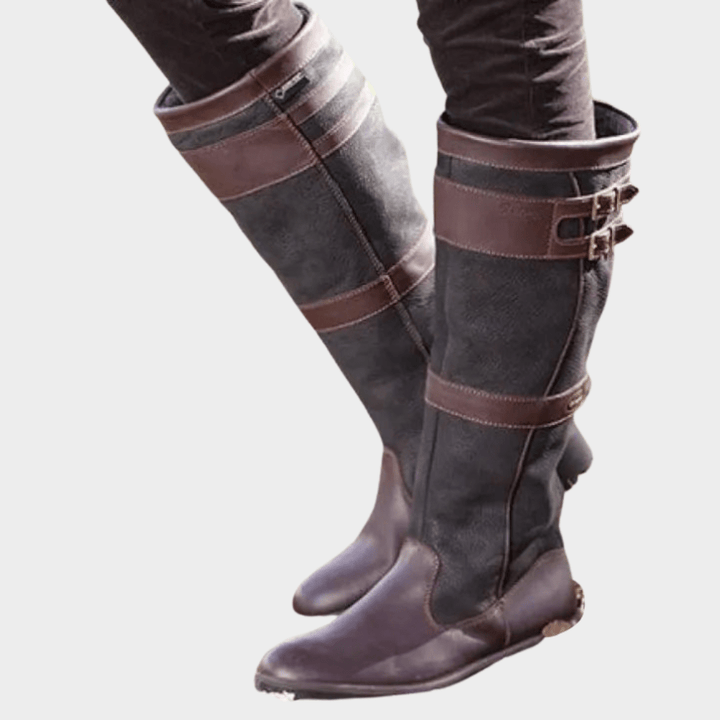 Lila - Vintage Leather Boots