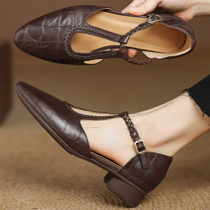 Elena - Orthopedic Leather Shoes