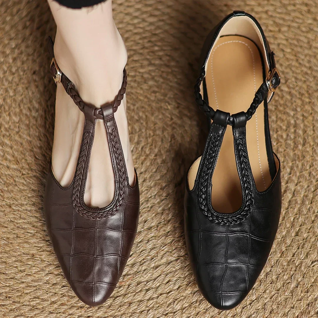 Elena - Orthopedic Leather Shoes