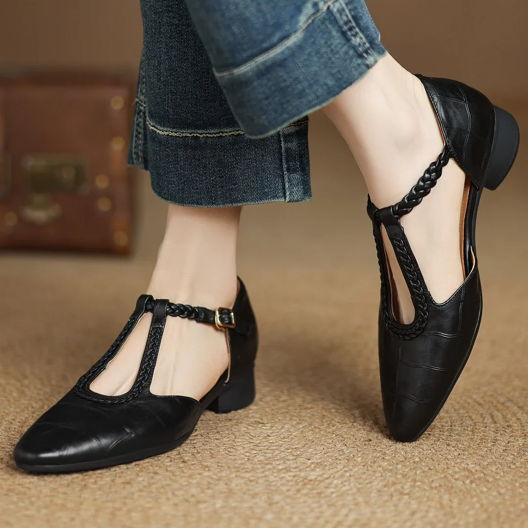 Elena - Orthopedic Leather Shoes