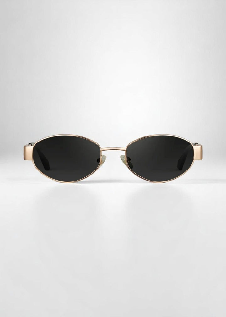 Eternal Elegance – Oval Sunglasses in Vintage Style
