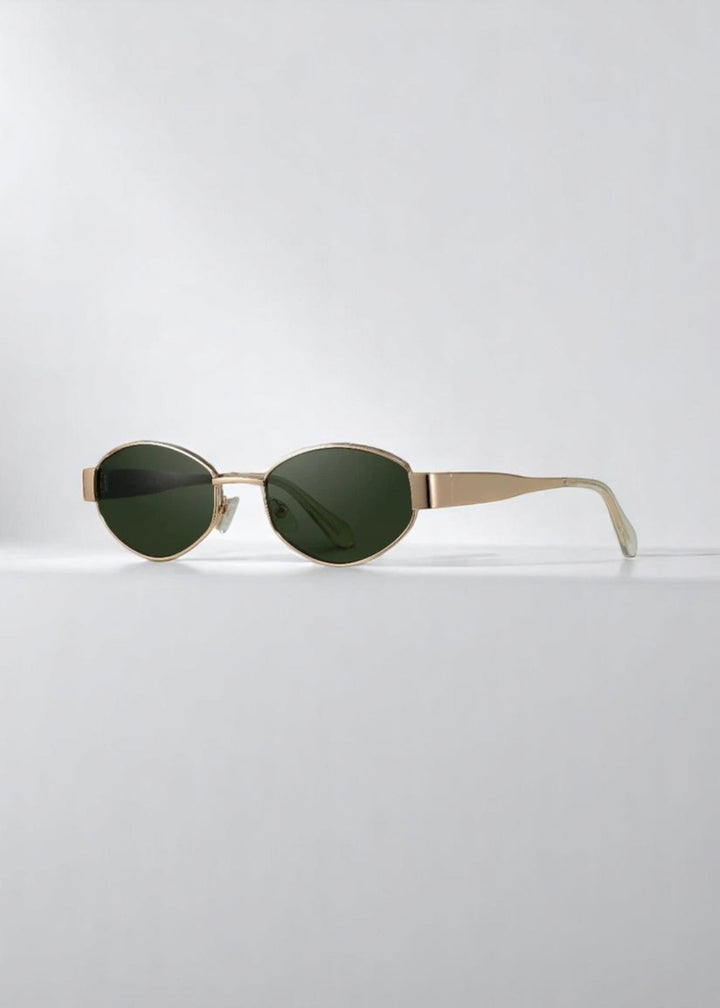 Eternal Elegance – Oval Sunglasses in Vintage Style