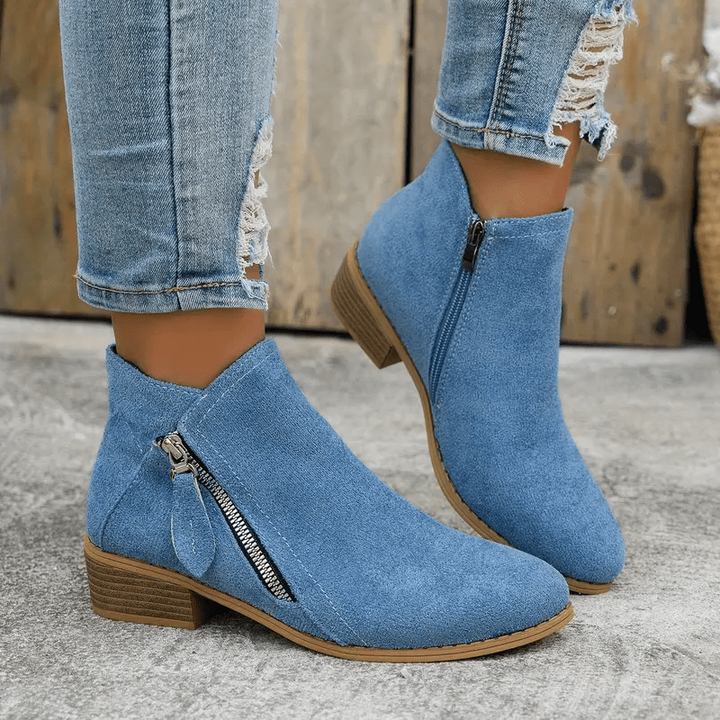 Alba - Orthopädische Stiefel mit Reißverschluss