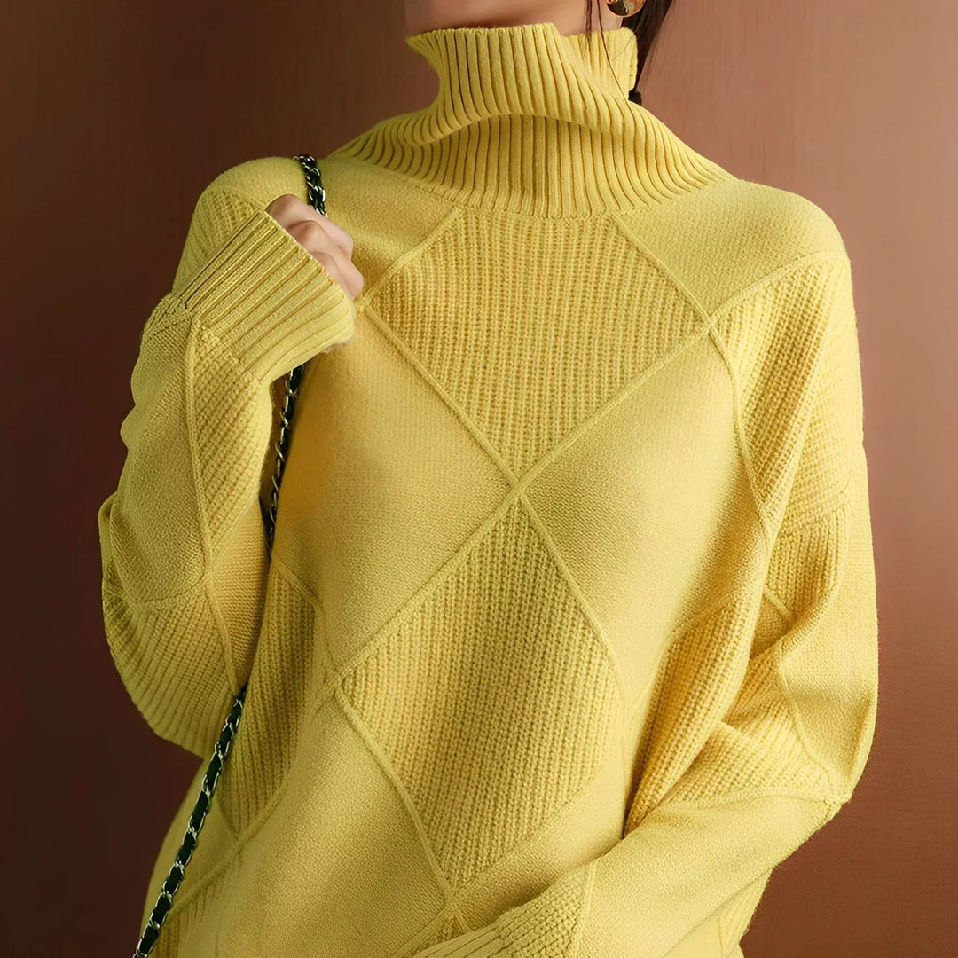 Chloé - Diamant-Rollkragenpullover
