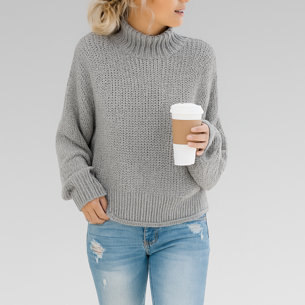 Lotte - Strick-Rollkragenpullover